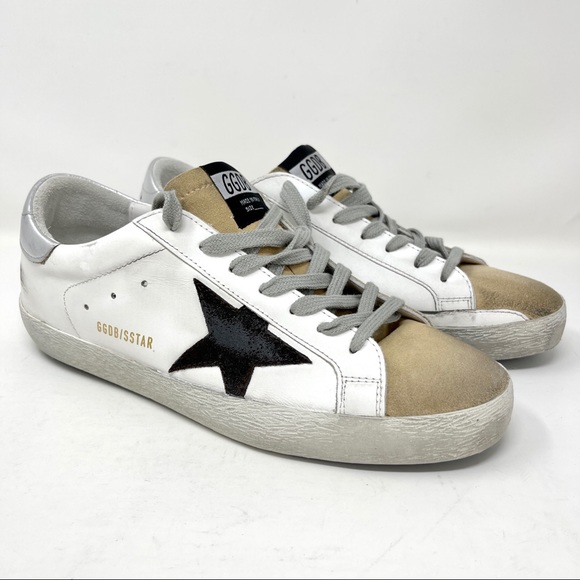 Golden Goose Superstar Men Classic White Leather Sneakers - Main Image